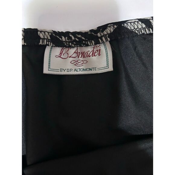 L Amadei By D.P. Altomonte Animal Print Max Skirt Ruffled Ends Women’s Size XL V - Picture 3 of 9